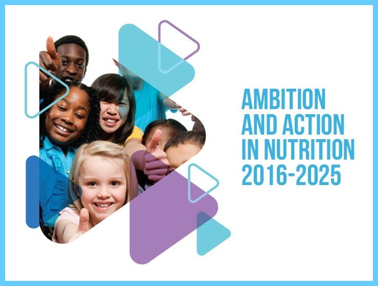 WHO's Ambition and Action in Nutrition 2016-2025