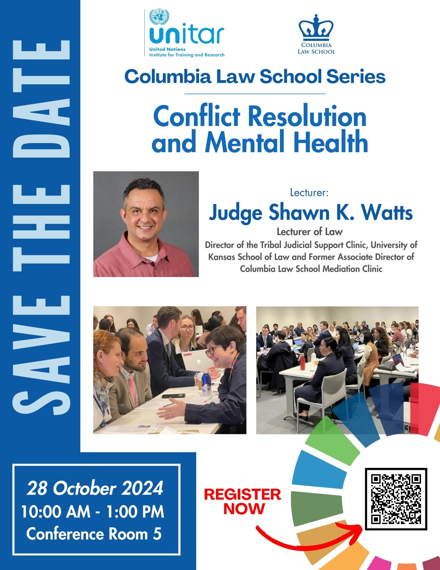 Columbia Law School Series - Fall 2024 Session Workshop: "Conflict…