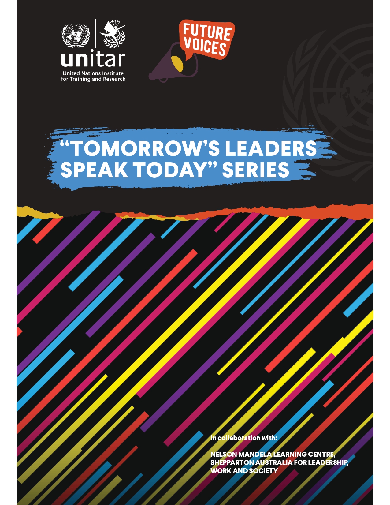 "Tomorrow's Leaders Speak" Today Series