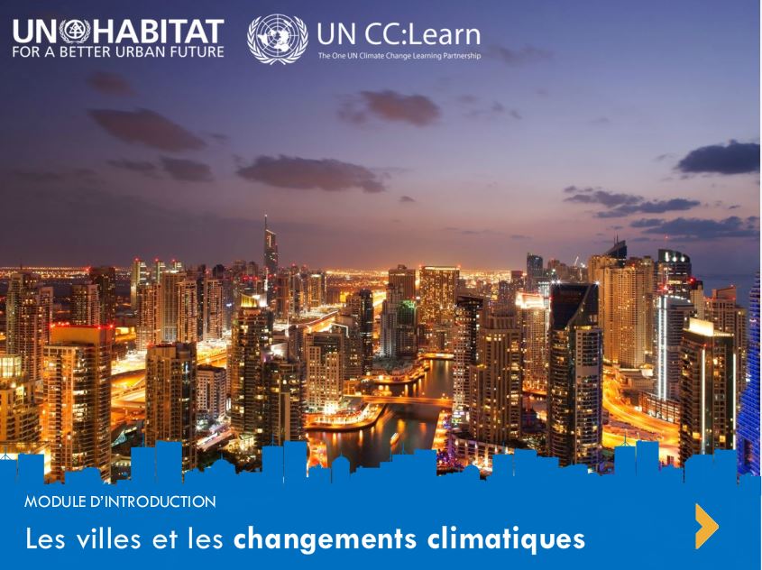 Les villes et les changements climatiques