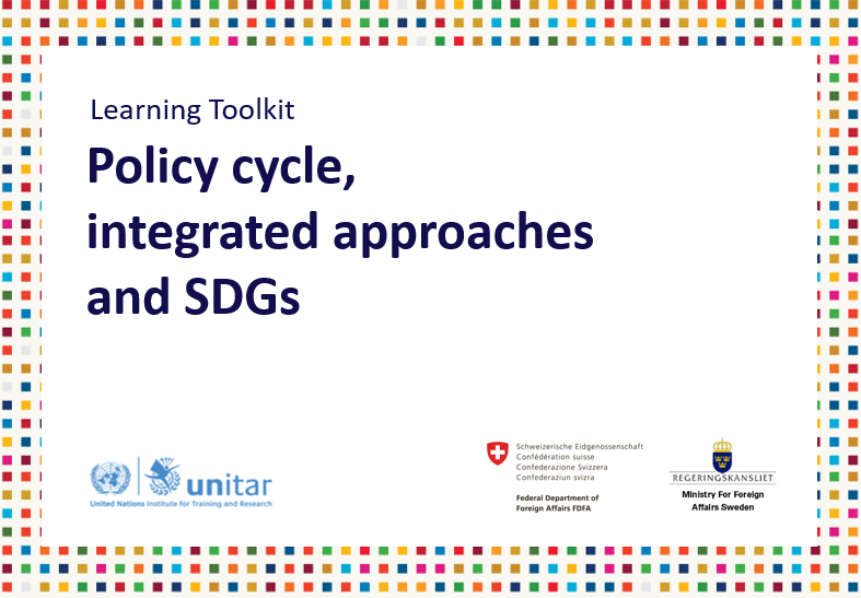Learning toolkit "Policy cycle, integrated approaches and SDGs"