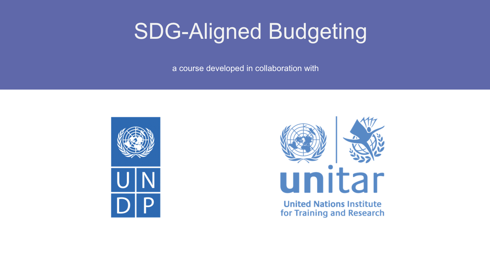 SDG-aligned Budgeting