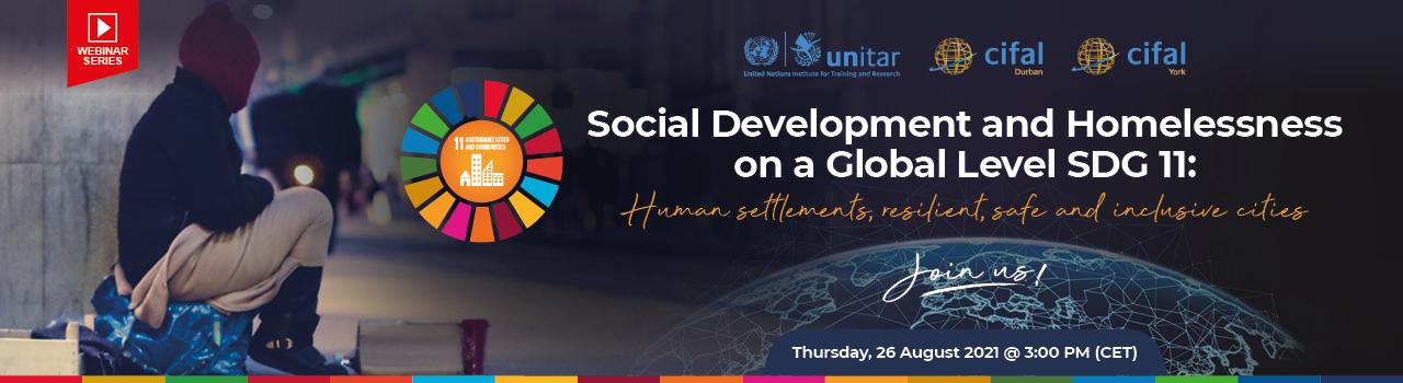 homelessness webinar SDG11