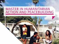 Master in Humanitarian Action and Peacebuilding
