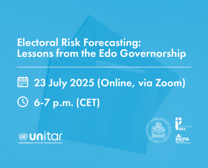 Electoral Risk Forecasting: Lessons from the Edo Governorship