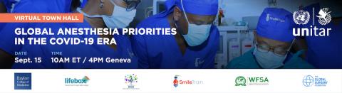Anaesthesia webinar